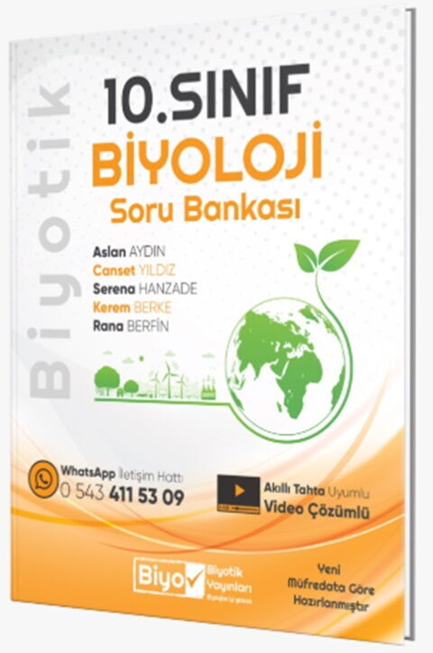 10. Sınıf Biyoloji Soru Bankası