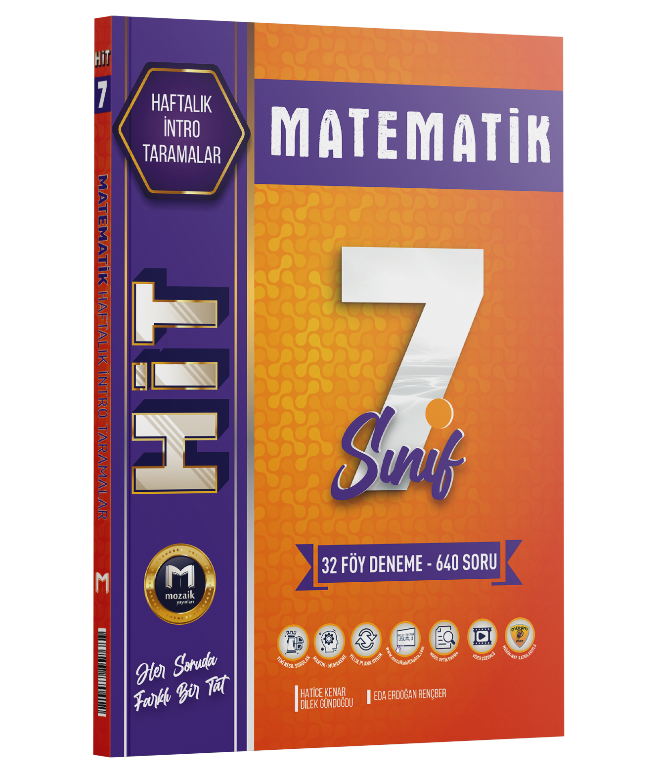 Mozaik 7. Sınıf Matematik Hit Haftalık İzleme Testleri