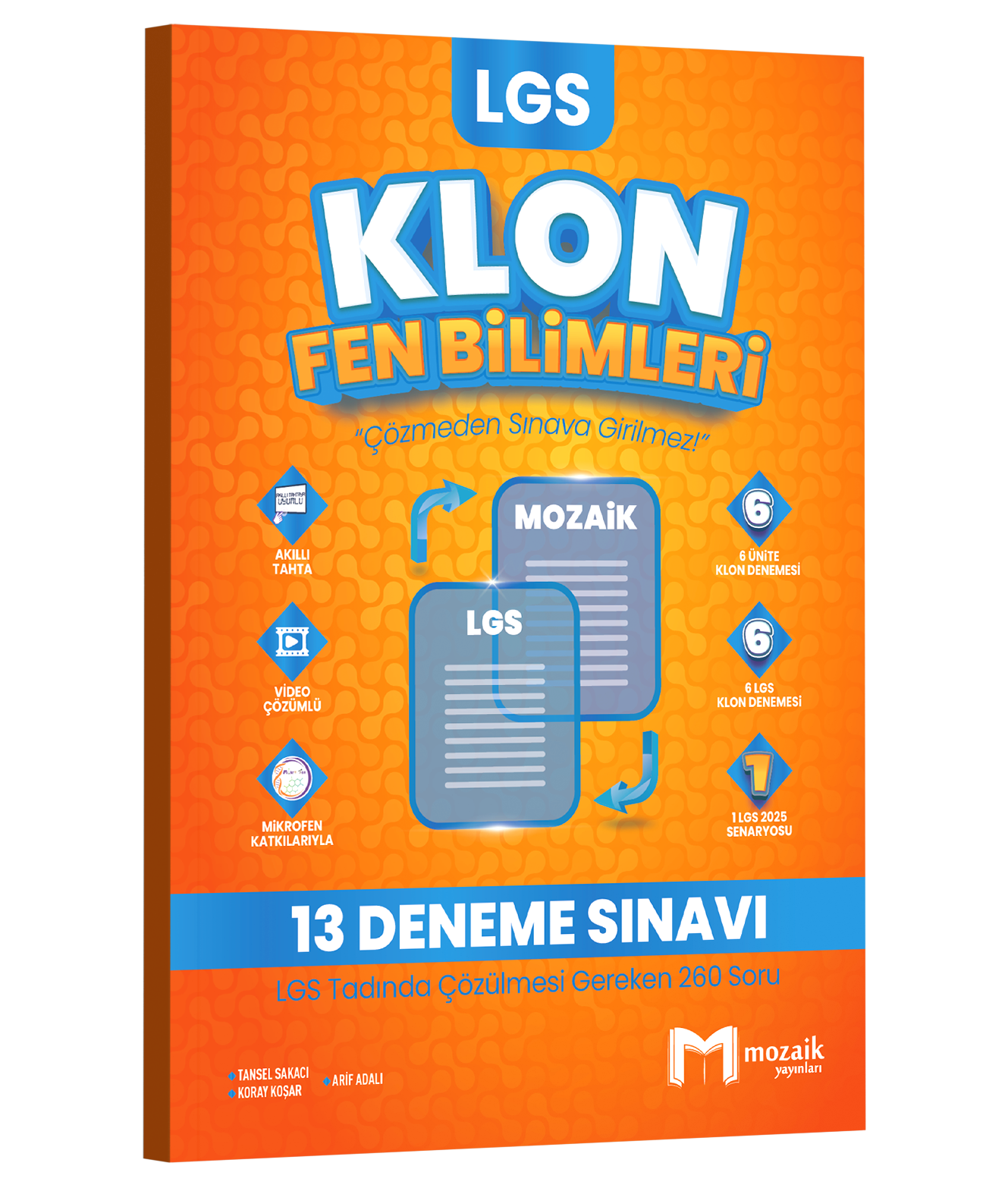 Mozaik 8. Sınıf Klon Fen Bilimleri Deneme