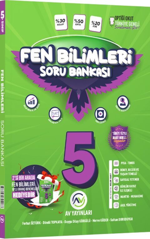 5. Sınıf Fen Bilimleri Soru Bankası