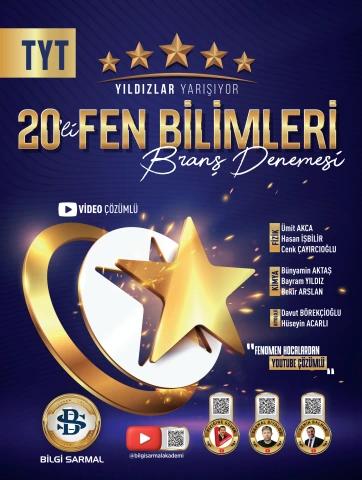 20'li TYT Fen Bilimleri Denemeleri