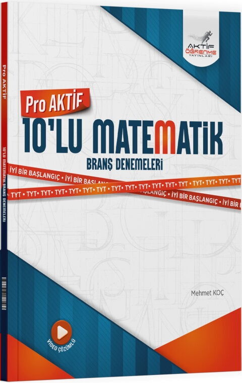 TYT Matematik Aktif Serisi 10 lu Deneme