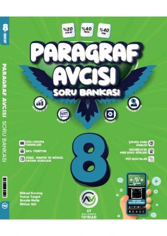 8. Sınıf Paragraf Avcısı Soru Bankası