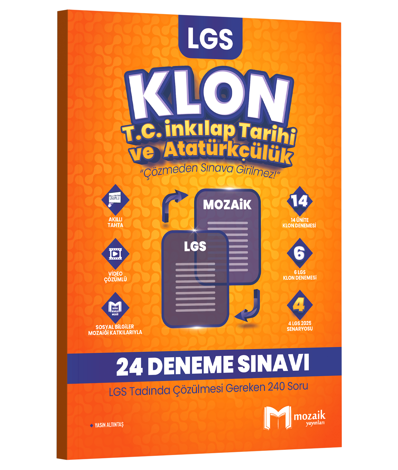 Mozaik 8. Sınıf Klon T.C. İnkılap Tarihi ve Atatürkçülük Deneme