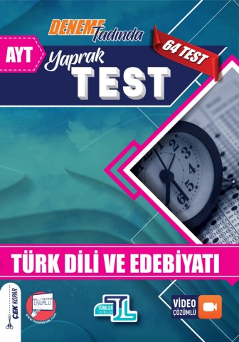AYT Türk Dili Ve Edebiyatı Yaprak Test