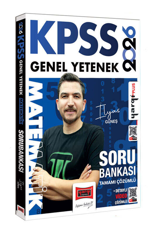 Yargı Yayınları 2026 KPSS Genel Yetenek Tamamı Çözümlü Matematik Soru Bankası