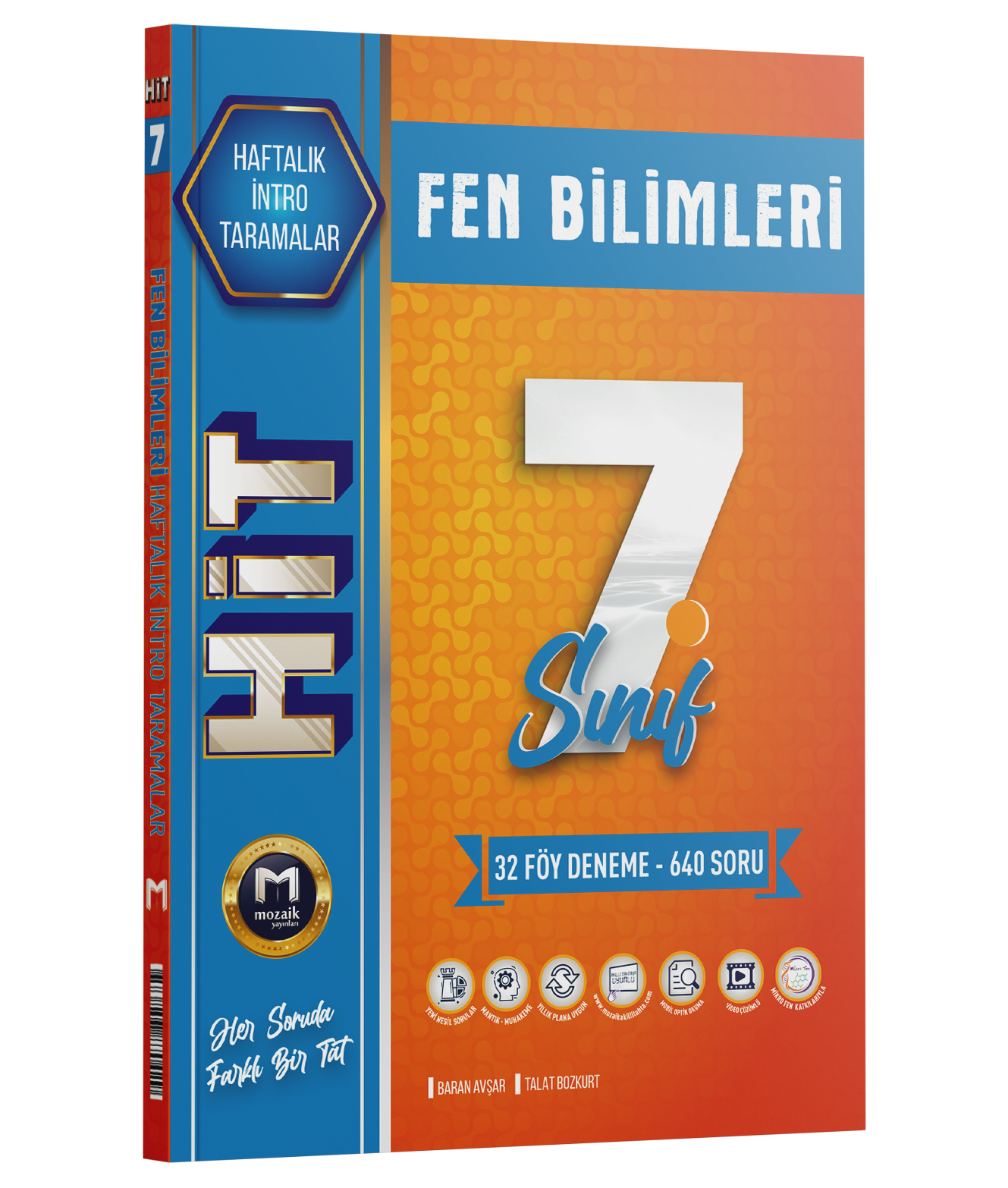 Mozaik 7. Sınıf Fen Bilimleri Hit Haftalık İzleme Testleri