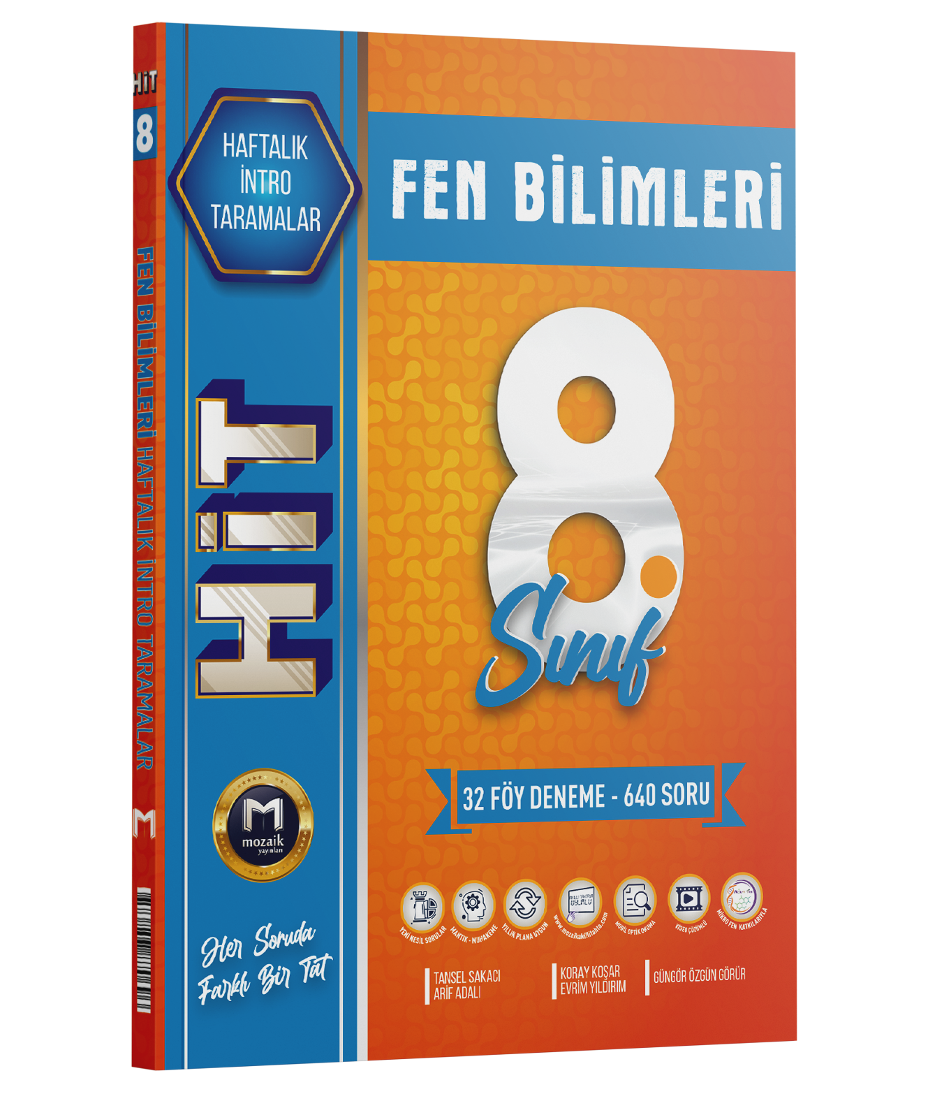 Mozaik 8. Sınıf Fen Bilimleri Hit Haftalık İzleme Testleri
