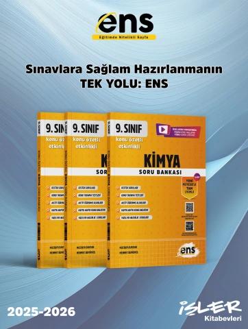 9. Sınıf Kimya Soru Bankası