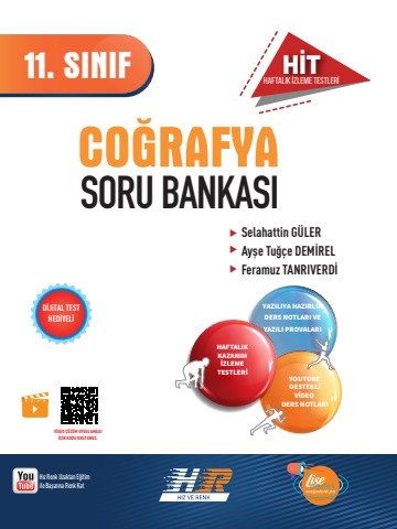 11. Sınıf HİT Coğrafya Soru Bankası