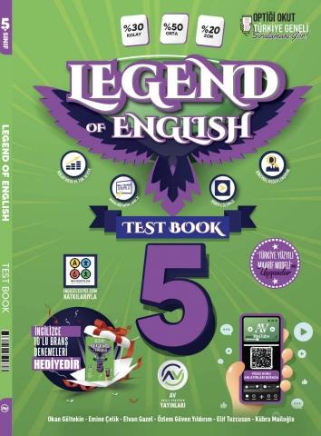 5. Sınıf İngilizce Branş Deneme Hediyeli Testbook