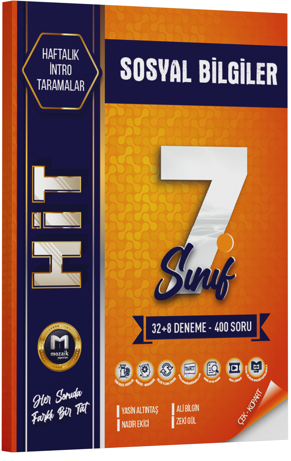 Mozaik 7. Sınıf Sosyal Bilgiler Hit Haftalık İzleme Testleri