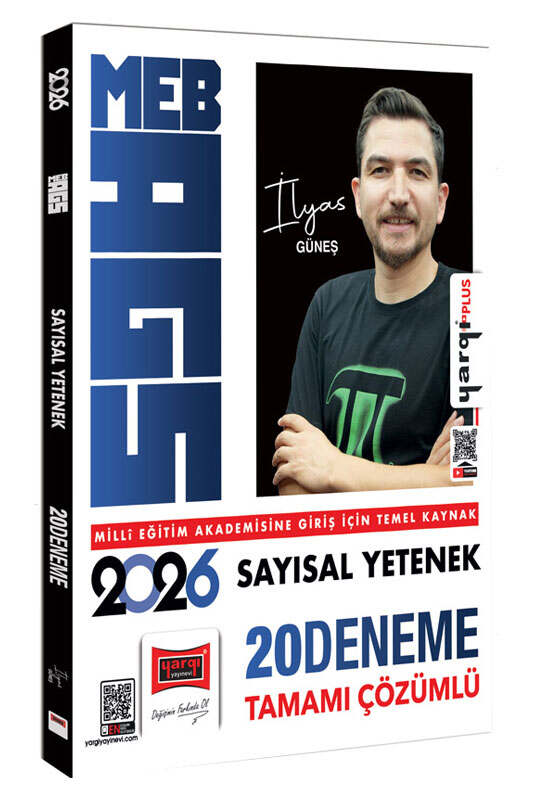 Yargı Yayınları 2026 MEB-AGS Sayısal Yetenek Tamamı Çözümlü 20 Deneme