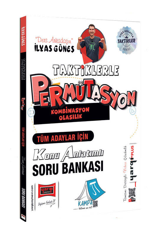 Yargı Yayınları Tüm Adaylar İçin Taktiklerle Permütasyon Konu Anlatımlı Soru Bankası