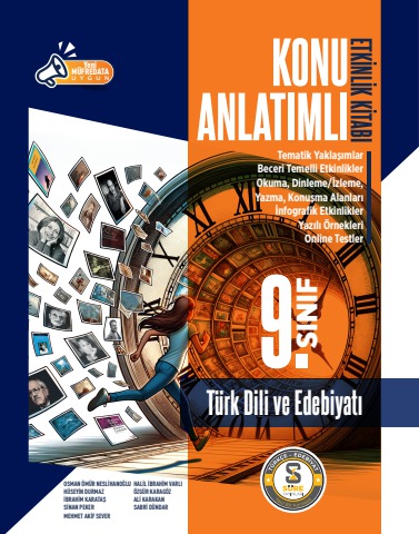 9. Sınıf Türk Dili Ve Edebiyatı Konu Anlatımlı Etkinlik Kitabı