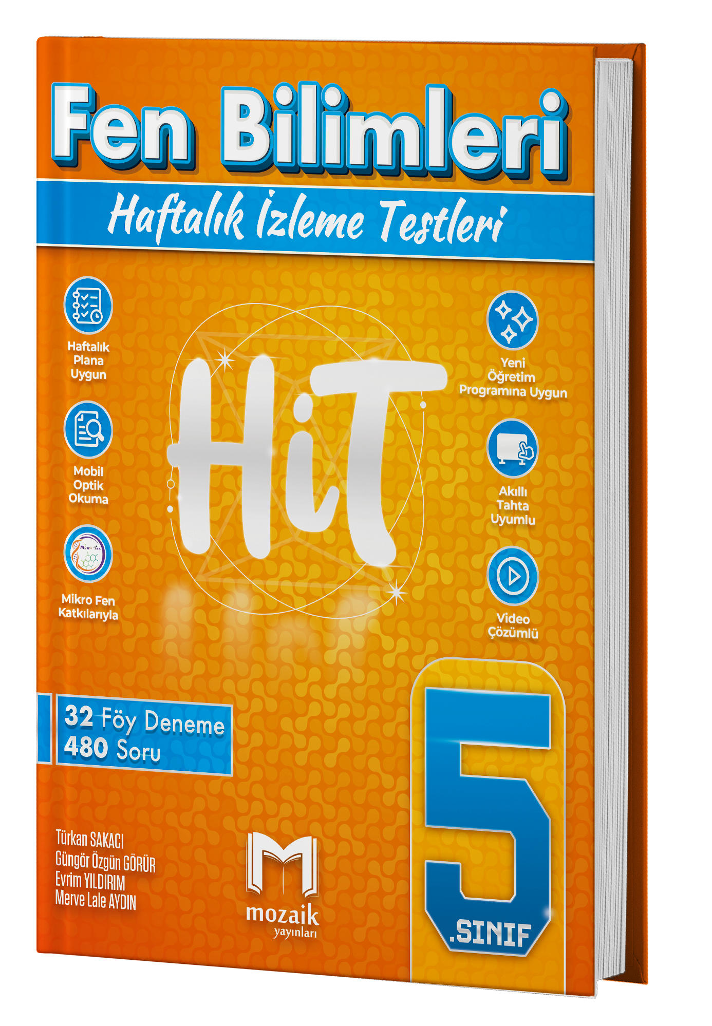 Mozaik 5. Sınıf Fen Bilimleri Hit Haftalık İzleme Testleri