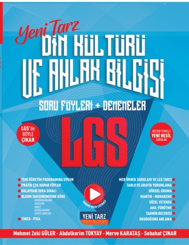 LGS Din Kültürü Ve Ahlak Bilgisi Soru Föyleri+denemeler