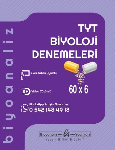 60x6 TYT Biyoloji Branş Denemeleri
