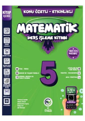 5. Sınıf Matematik Konu Özetli Etk. Ders İşleme Kitabı