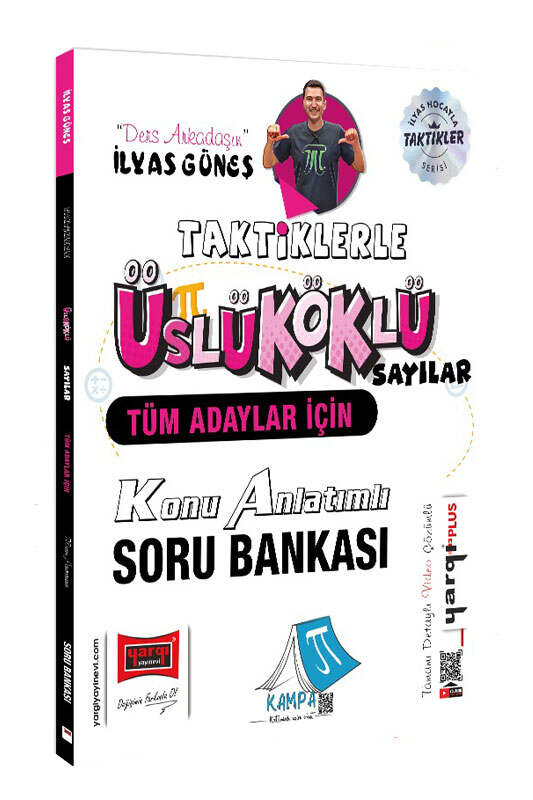 Yargı Yayınları Tüm Adaylar İçin Taktiklerle Üslü Köklü Sayılar Konu Anlatımlı Soru Bankası