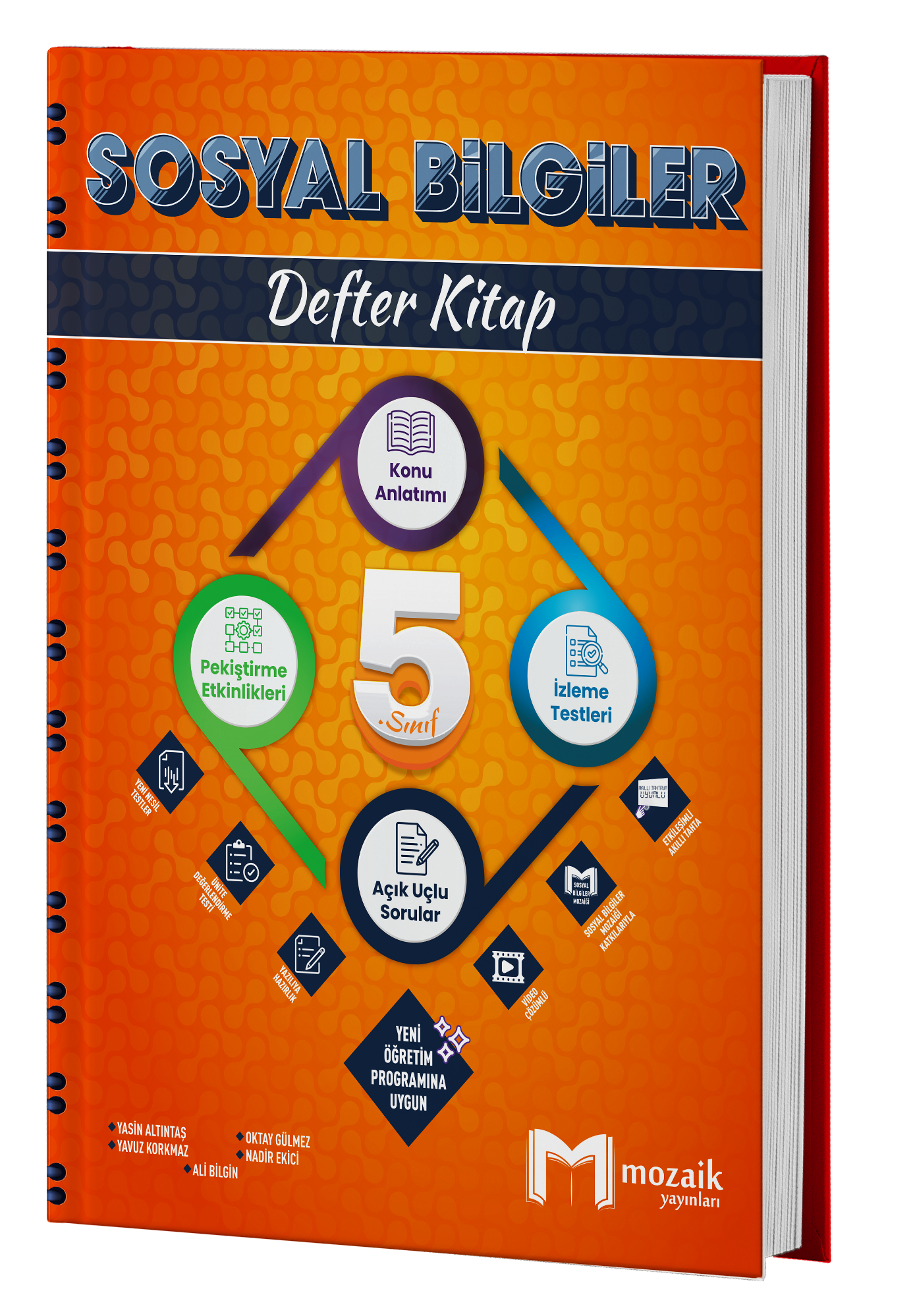 Mozaik 5. Sınıf Sosyal Bilgiler Defter Kitap