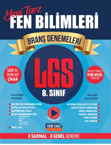 8. Sınıf LGS Fen Bilimleri Soru Bankası