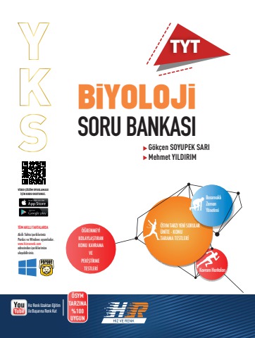 TYT Biyoloji Soru Bankası