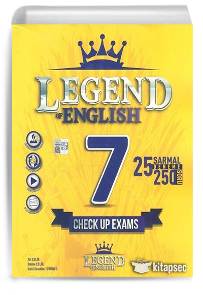 Legend English 7. Sınıf Check Up Exams 25 Deneme