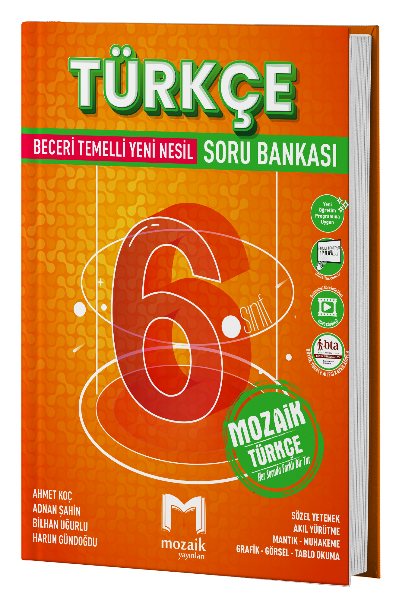 Mozaik 6. Sınıf Türkçe Soru Bankası