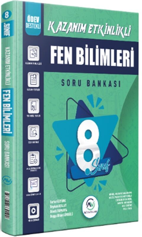 8. Sınıf Fen Bilimleri Kazanım Etkinlikli Soru Bankası