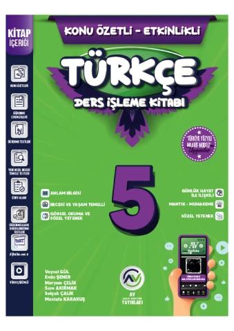 5. Sınıf Türkçe Konu Özetli Etkinlikli Ders İşleme Kitabı