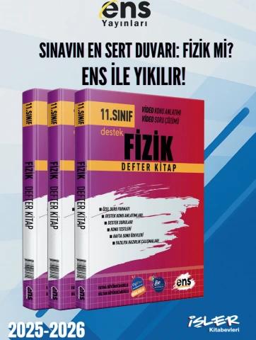 11. Sınıf Destek Fizik Soru Bankası