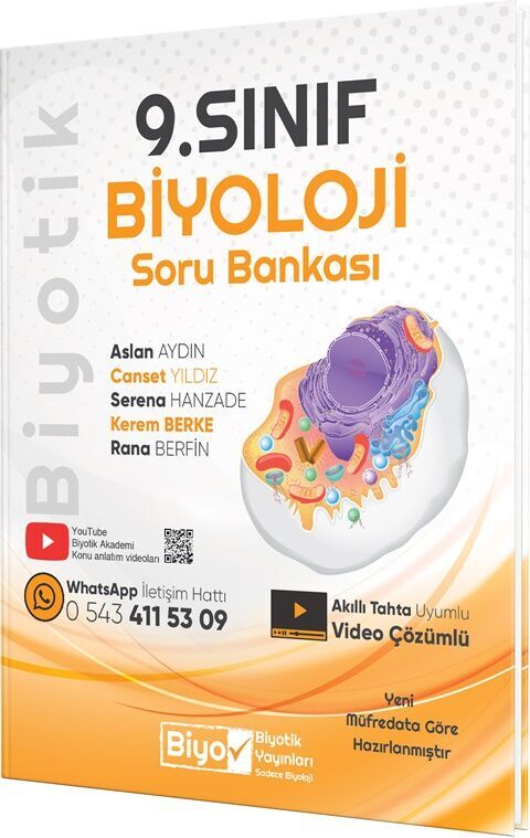 9. Sınıf Biyoloji Soru Bankası