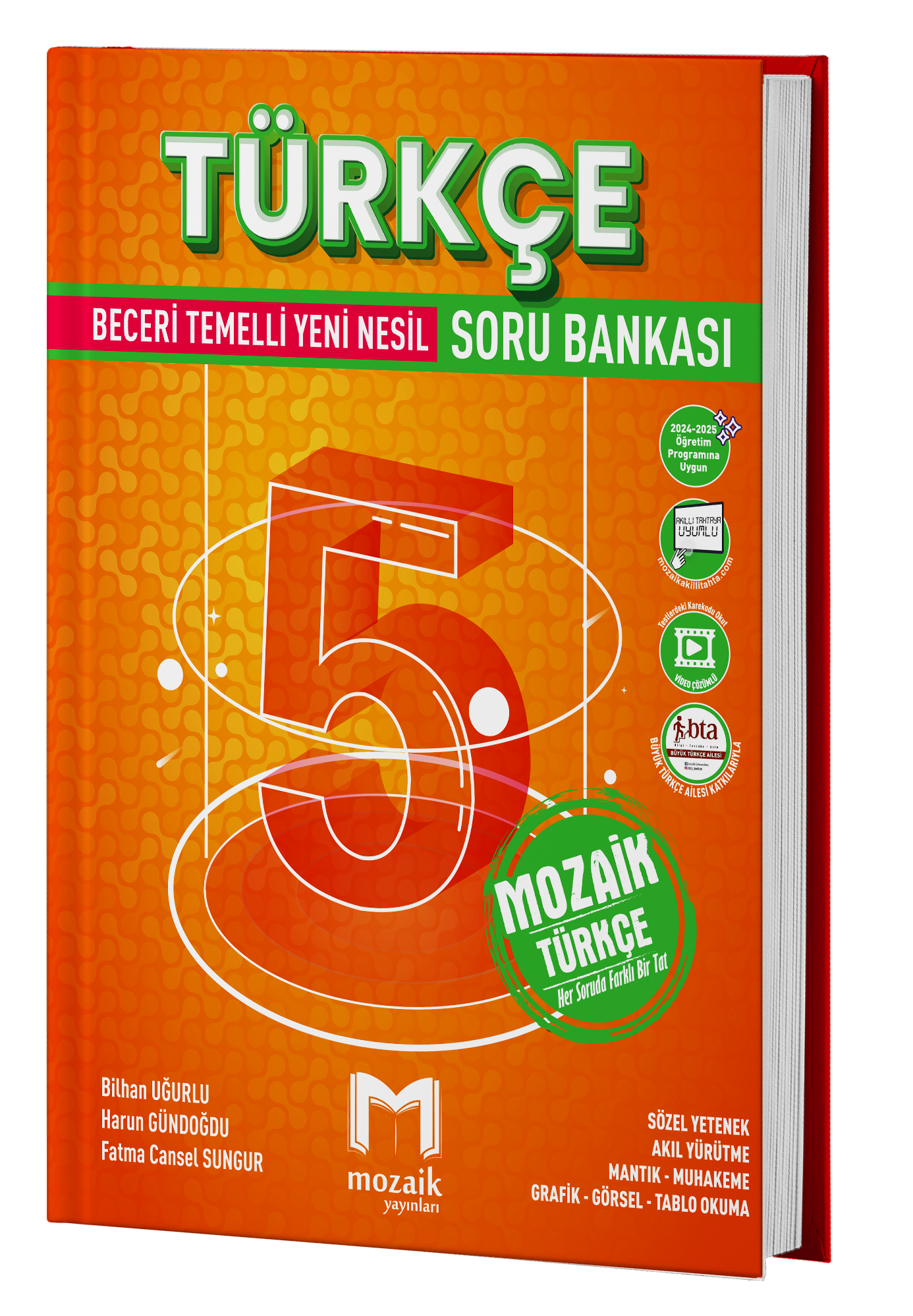 Mozaik 5. Sınıf Türkçe Soru Bankası