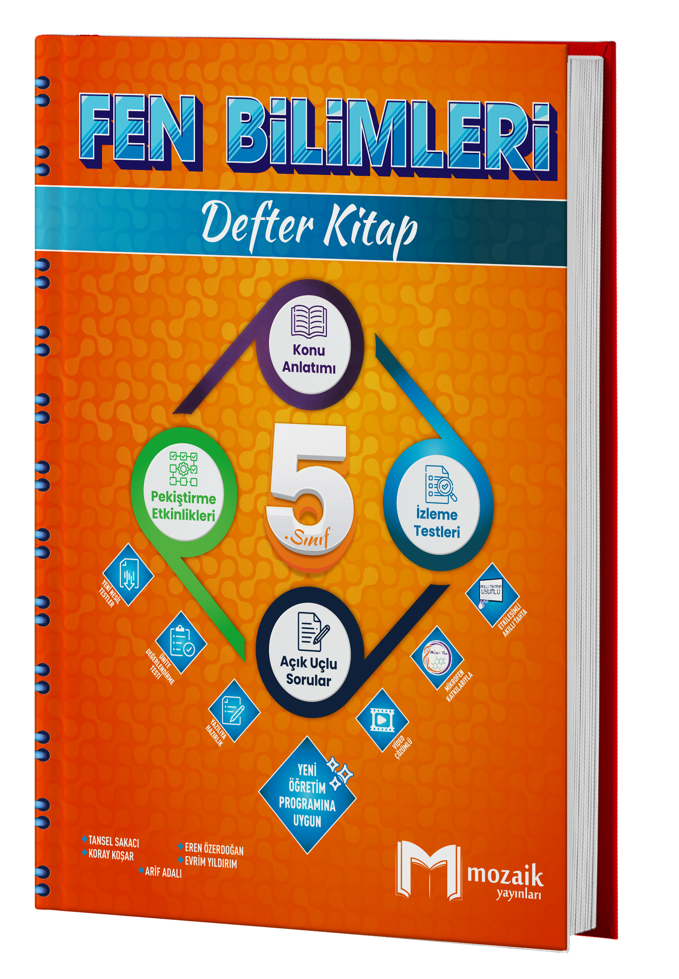 Mozaik 5. Sınıf Fen Bilimleri Defter Kitap