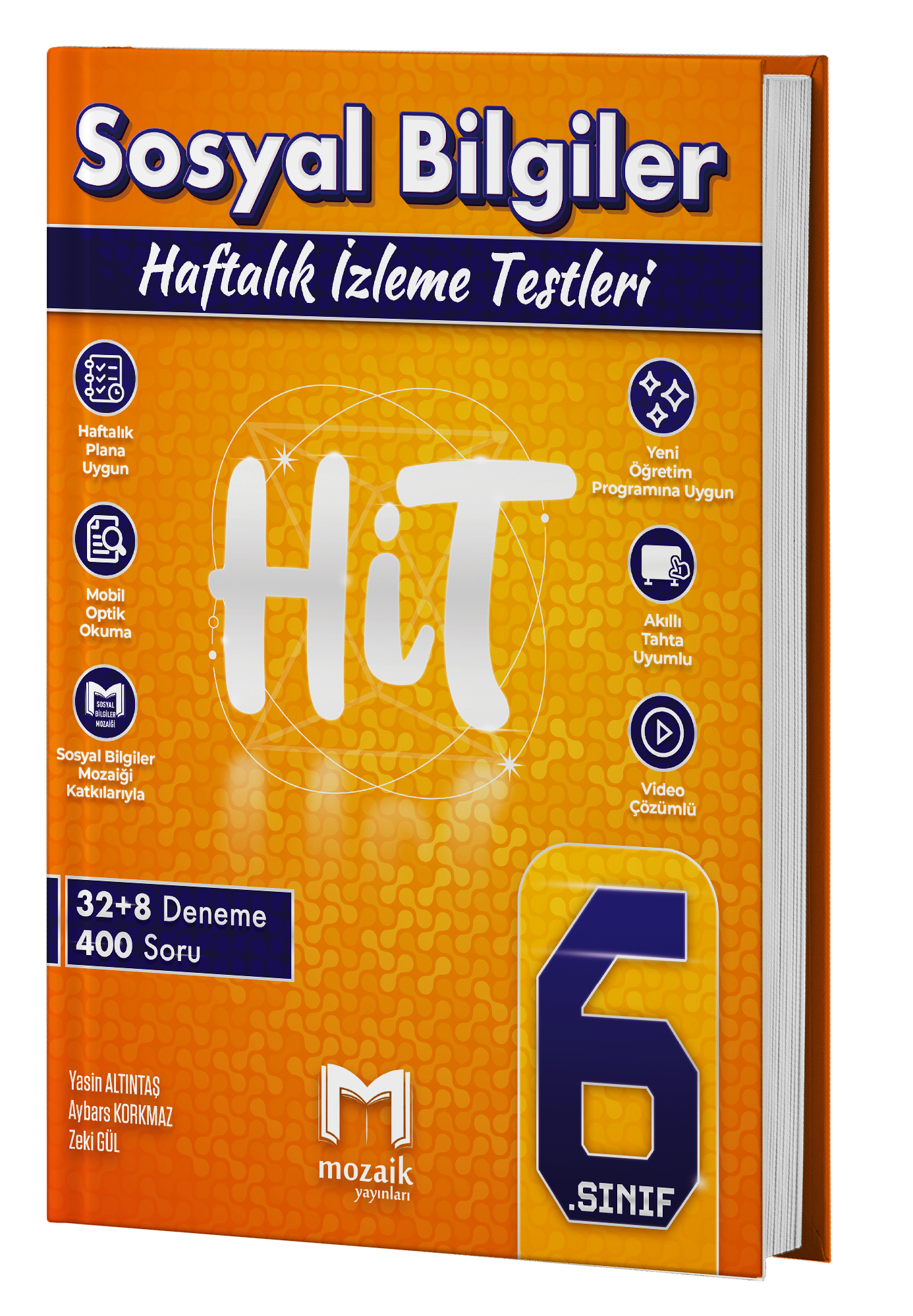 Mozaik 6. Sınıf Sosyal Bilgiler Hit Haftalık İzleme Testleri