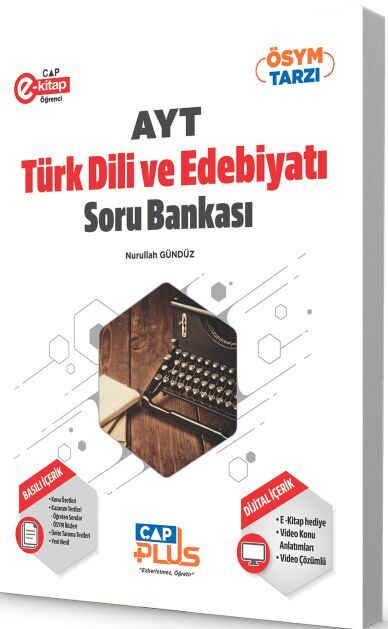 AYT Türk Dili ve Edebiyatı Plus Serisi Soru Bankası