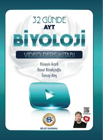 32 Günde AYT Biyoloji Video Ders Anlatım Kitabı