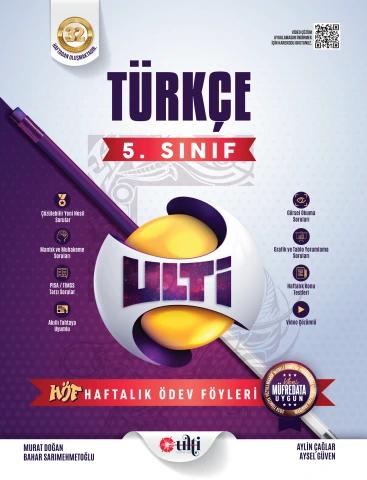 5. Sınıf Türkçe Haftalık Ödev Föyleri
