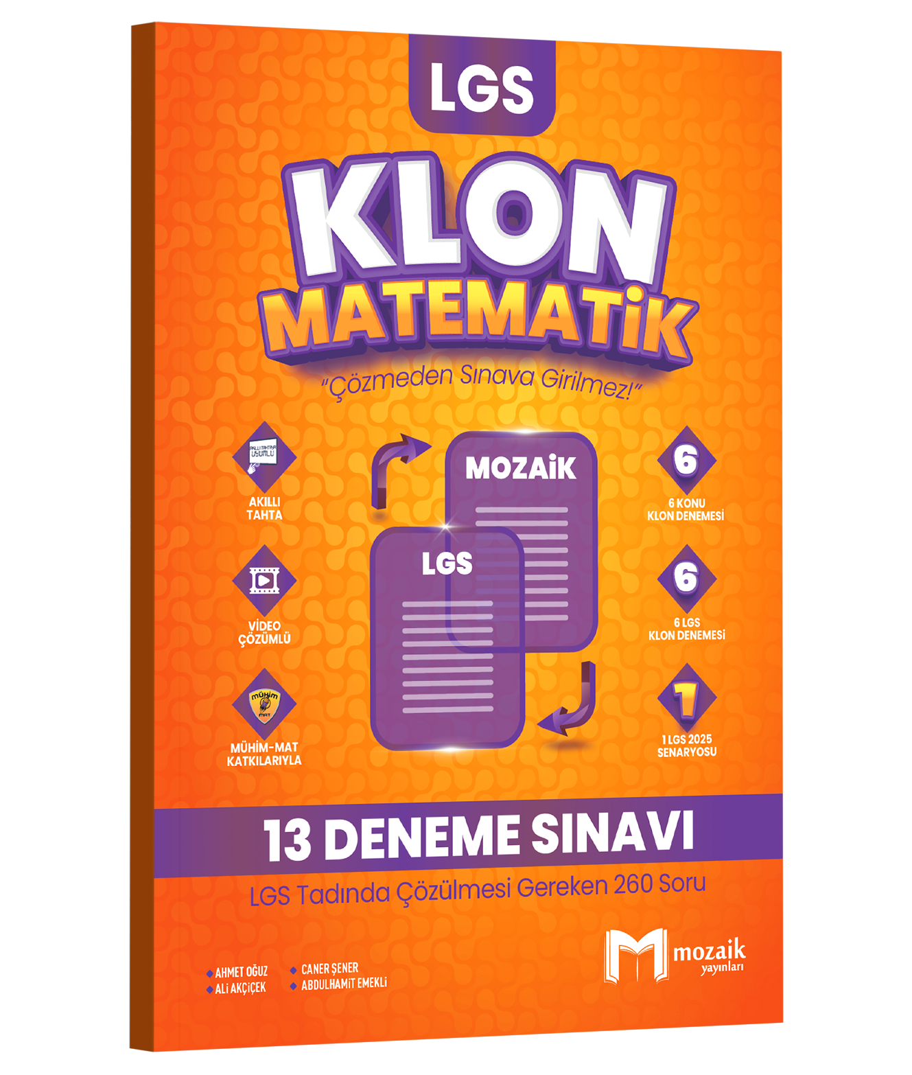 Mozaik 8. Sınıf Klon Matematik Deneme
